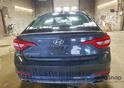 2016 Hyundai Sonata Sport из США, поврежденный, VIN 5NPE34AF5GH370879